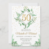 50e Jubileum Botanisch Kaart (Voorkant)