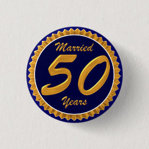 50e Jubileum Button