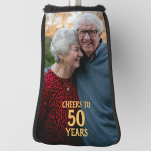 50e Jubileum Cheers Foto Golf Head Hoesje Golfheadcover