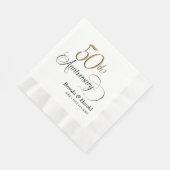 50e Jubileum Cocktail Servet (Hoek)