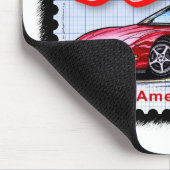 50e Jubileum Corvette 2003 Muismat (Hoek)