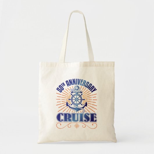 50e Jubileum cruise Tote Bag (Voorkant)