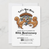 50e Jubileum Disco-eekhoorns Kaart (Voorkant)