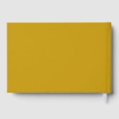 50e Jubileum Faux Gold Glitter Gastenboek (Achterkant)