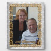 50e Jubileum fotoplaque Fotoplaat (Voorkant)