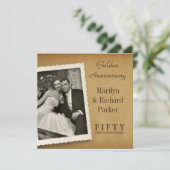  50e Jubileum Fotoplein-uitvindingen Kaart (Staand voorkant)