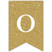 50e Jubileum Gold Dust Confetti Vlaggetjes (Derde vlag)