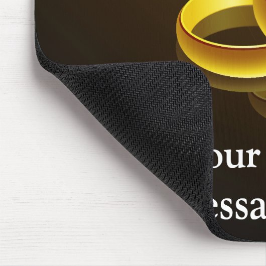 50e Jubileum | Gold Script Muismat (Hoek)