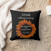 50e Jubileum Gold Sunflower A01L Kussen (Deken)