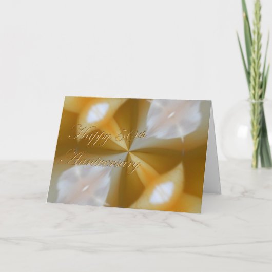 50e Jubileum Kaart (Voorkant)