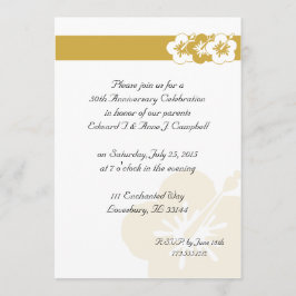 50e Jubileum Luau Uitnodigingen