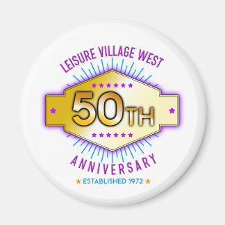 50e Jubileum Magnet Magneet