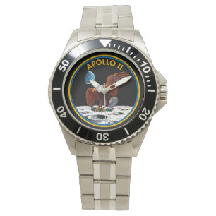 50e Jubileum Moon Landing, Apollo 11 insignia: Horloge