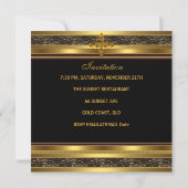50e Jubileum partij Golden Gold Jewel Black Kaart (Achterkant)