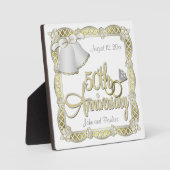 50e Jubileum Plaque Fotoplaat (Voorkant)