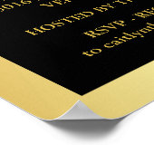 50e Jubileum Square Poster - 2 foto's (Hoek)