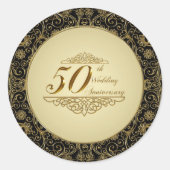 50e Jubileum Sticker (Voorkant)