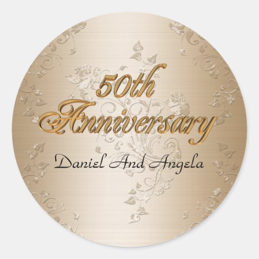 50e Jubileum Sticker O9R Dank u (Voorkant)