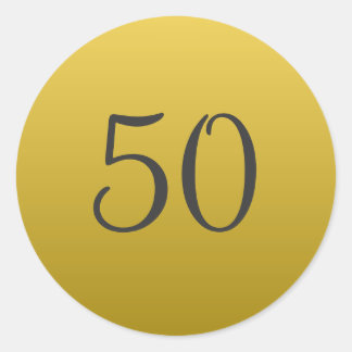 50e Jubileum Stickers