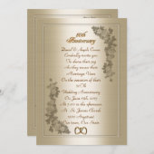 50e Jubileum Uitnodiging tot herroeping (Voorkant / Achterkant)