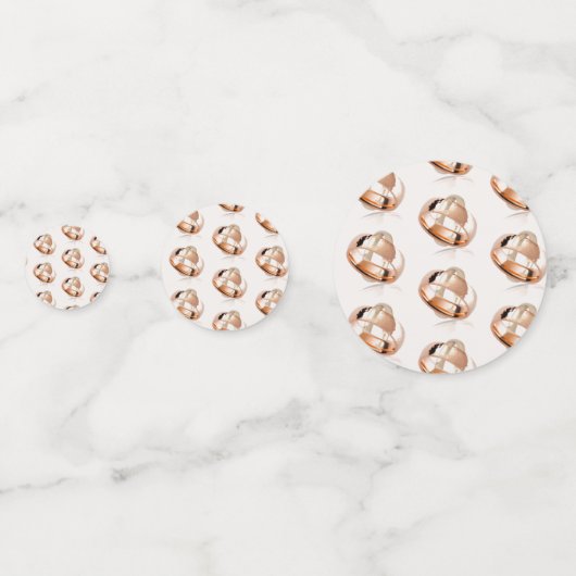 50e Jubileum voor bruiloft Confetti (Achterkanten)