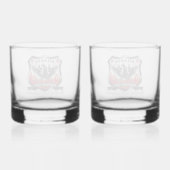 50e Jubileum Whisky Glas (Achterkant)