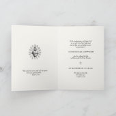 50e Jubileumkaart Priester IHS, Sleutels en Kelk Kaart (Binnen)