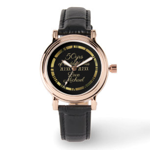 50e Montre de l'épouse du Mariage d'or