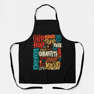 50e Muziek en Hiphop Graffiti Cassette  R Schort