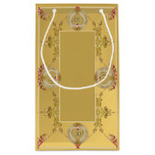 50e of 1e bruiloft Jubileum Gift Bag Klein Cadeauzakje (Achterkant)