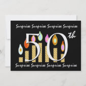 50e OPLEIDING Sjabloon voor uitnodiging op feestda (Voorkant)