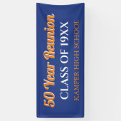 50e Reunion Fun! CUSTOM Reunion banner (Verticaal)