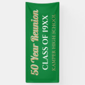 50e Reunion Fun! CUSTOM Reunion banner (Verticaal)