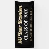 50e Reunion Fun! CUSTOM Reunion banner (Verticaal)