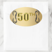 50e Sceau D'Or Et Stickers (Sac)