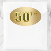 50e Sceau D'Or Et Stickers (Sac)