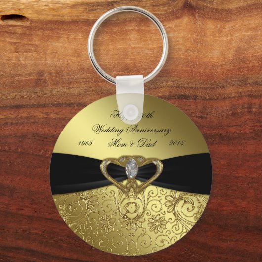 50e Sleutelhanger van het Jubileum van de Golden W (Voorkant)