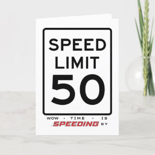 50e snelheidslimiet op zaterdag Kaart