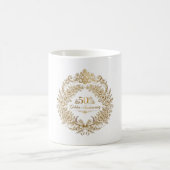 50e Tasse à café dorée (Centre)