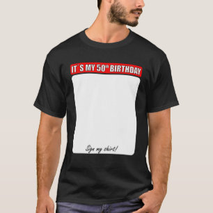 50E TWEEDE DAG MIJN SHIRT ZIEN