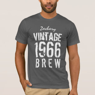 50e verjaardag 1966 of eender welk jaartal t-shirt