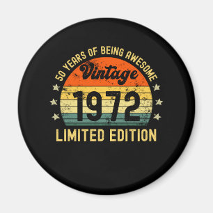 50e verjaardag  1972 beperkte uitgave magneet
