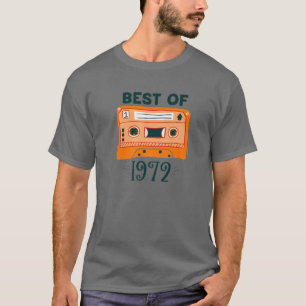 50e verjaardag Best of 1972 Music T - shirts Casse