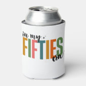 50e verjaardag blikjeskoeler (Blikje Voorkant)