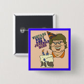 50e verjaardag Button (Voorkant /achterkant)