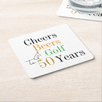 50e verjaardag Cheers and Beers Golf Party
