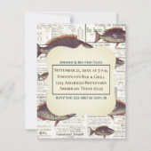 50e verjaardag  Duitse krant Vis Kaart (Achterkant)