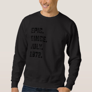 50e verjaardag epic sinds juli 1972 50 jaar trui