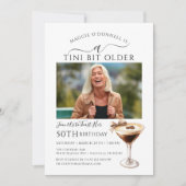 50e verjaardag foto Espresso Martini Kaart (Voorkant)