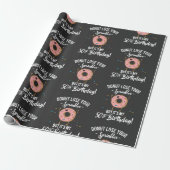 50e verjaardag Funny Donut 50 jaar oude partij Cadeaupapier (Uitgerold)